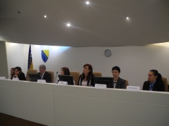 17 April 2015 MP Dubravka Filipovski at the GOPAC meeting in Sarajevo 